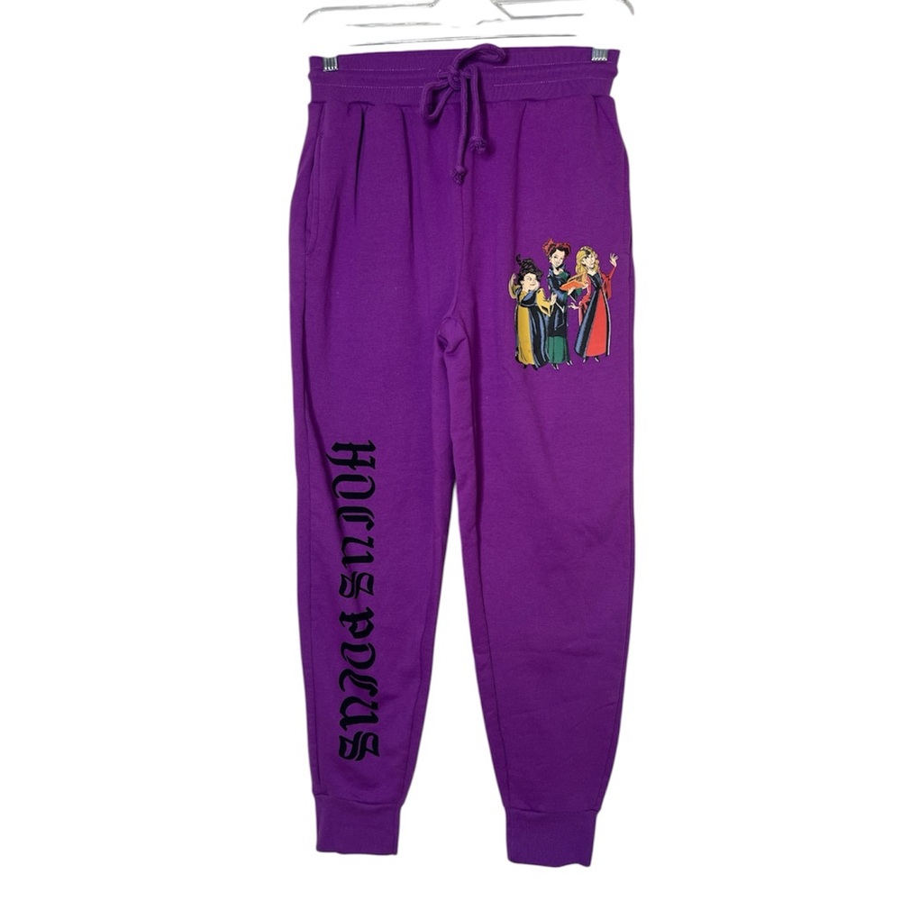 Disney Purple Kids Joggers with Hocus Pocus Design Small (2-20)